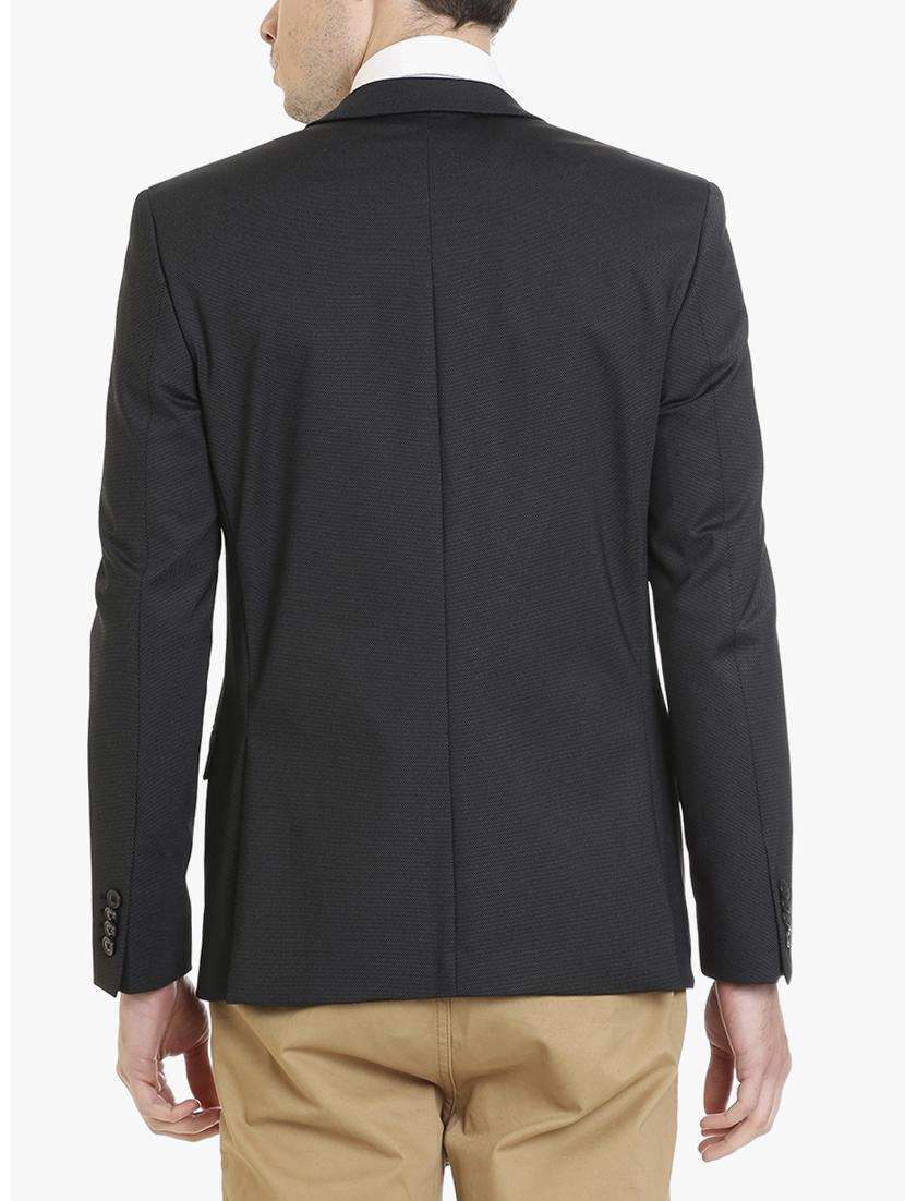 black polyester formal blazer - 15240468 - Zoom Image - 3