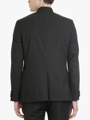 black polyester casual blazer - 15240482 - Standard Image - 3