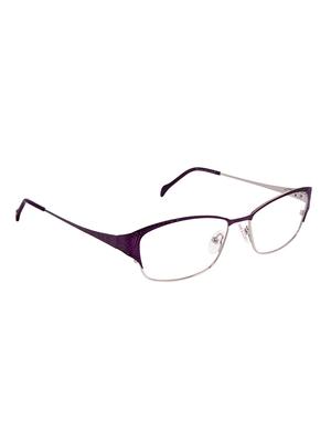 david blake purple silver cateye full rim eyeglass - 15240713 - Standard Image - 2