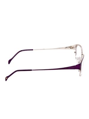 david blake purple silver cateye full rim eyeglass - 15240713 - Standard Image - 3