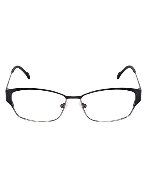 david blake matte black gunmetal cateye full rim eyeglass - 15240715 - Standard Image - 1