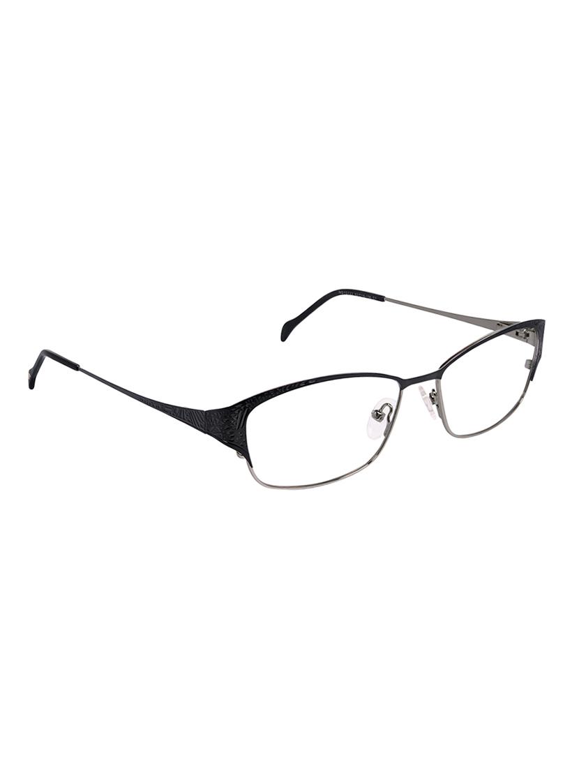 david blake matte black gunmetal cateye full rim eyeglass - 15240715 - Zoom Image - 2