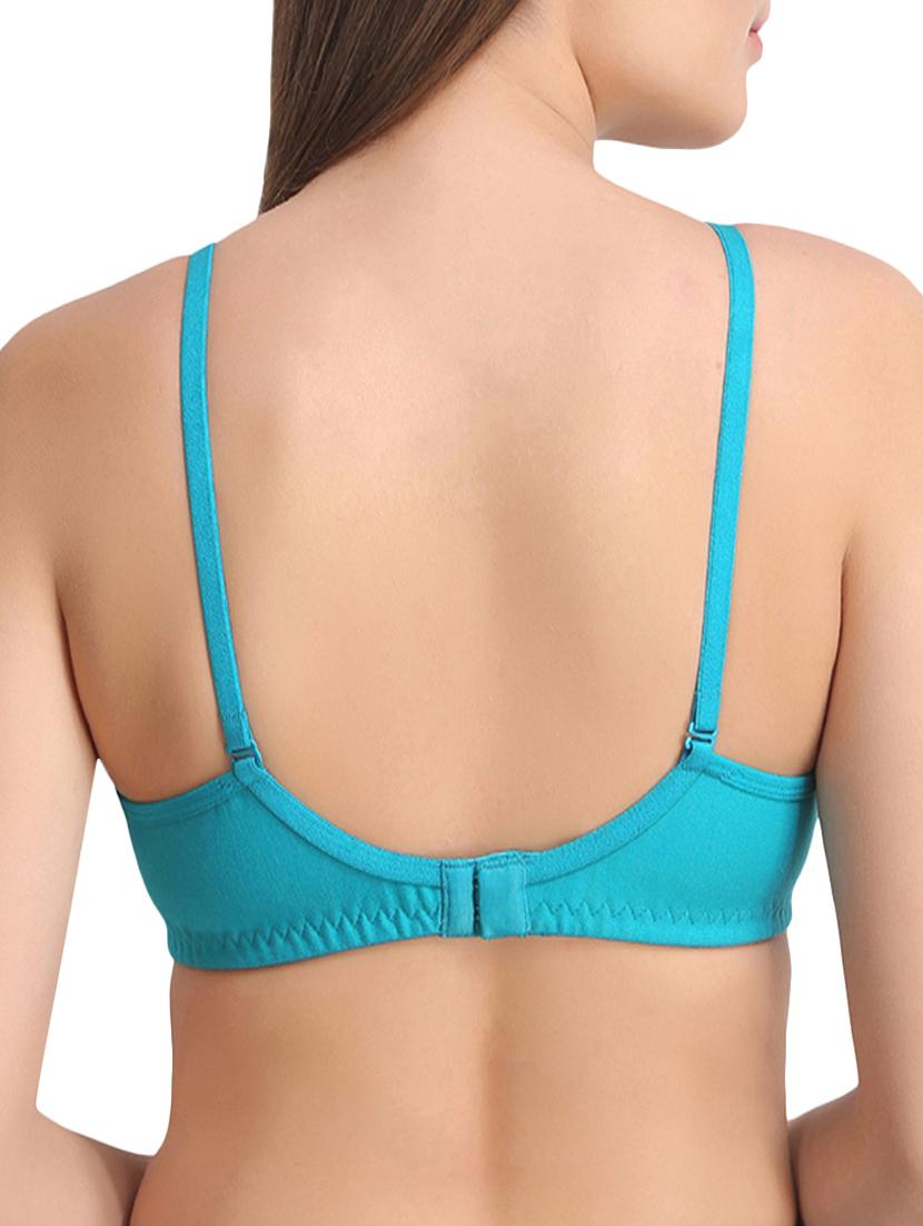 contrast bow patch regular bra - 15240738 - Zoom Image - 2