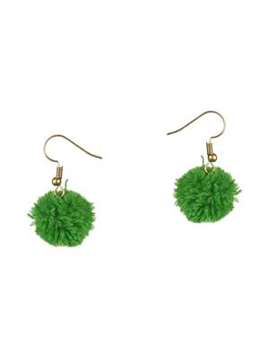 black wool necklaces and earring - 15242188 - Standard Image - 4