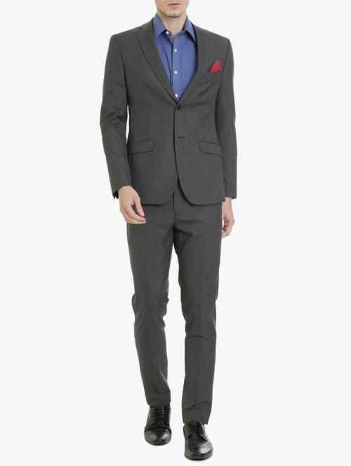 grey polyester suit - 15242339 - Standard Image - 1