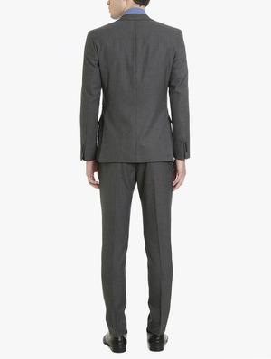 grey polyester suit - 15242339 - Standard Image - 3