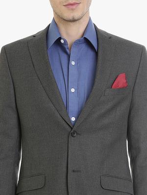 grey polyester suit - 15242339 - Standard Image - 4