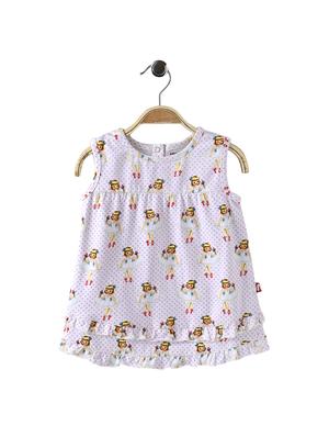 white cotton twin set - 15243110 - Standard Image - 2