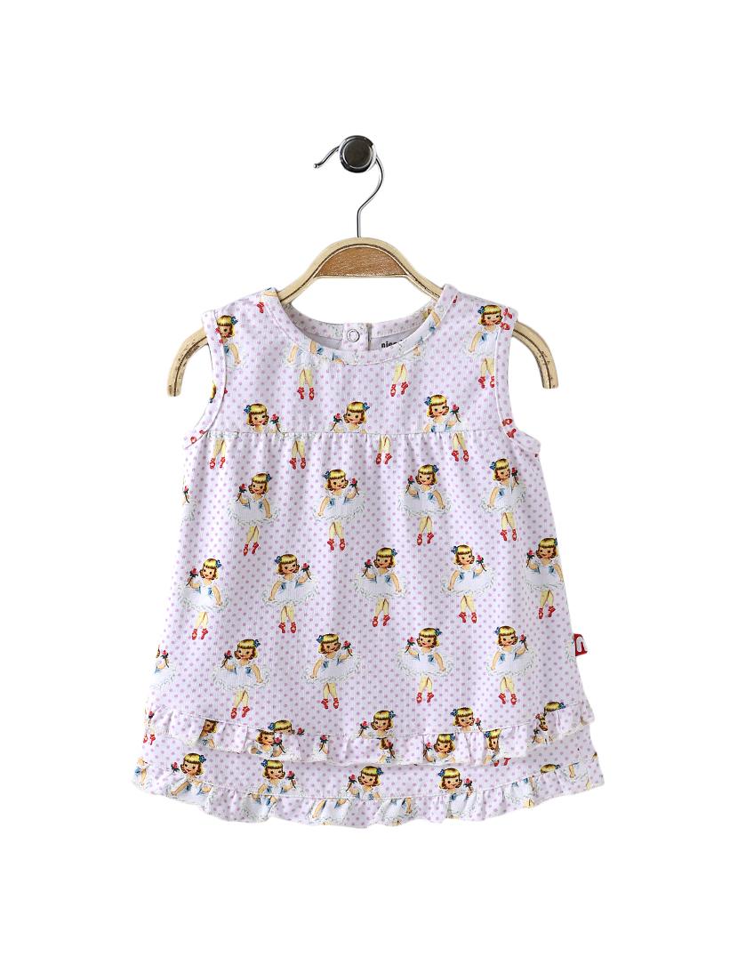 white cotton twin set - 15243110 - Zoom Image - 2
