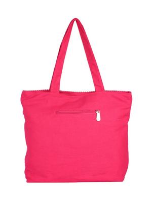 pink cotton polyester blend regular handbag - 15243296 - Standard Image - 2