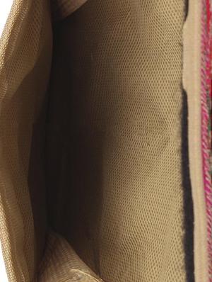 red jute regular sling bag - 15243356 - Standard Image - 3