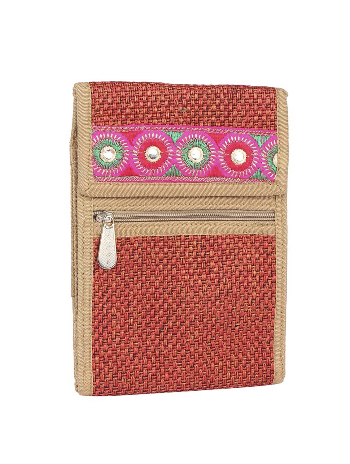 red jute regular sling bag - 15243356 - Zoom Image - 4