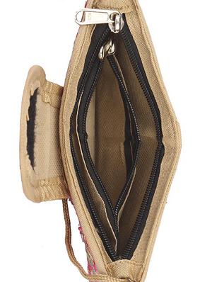 pink jute regular sling bag - 15243384 - Standard Image - 3
