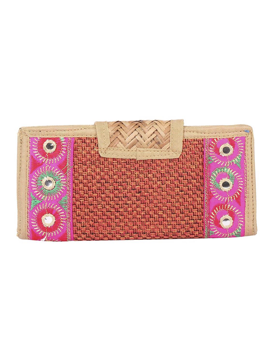 pink jute regular sling bag - 15243384 - Zoom Image - 2