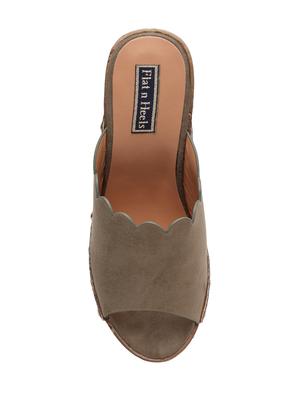 flat n heels black wedges - 15243551 - Standard Image - 4