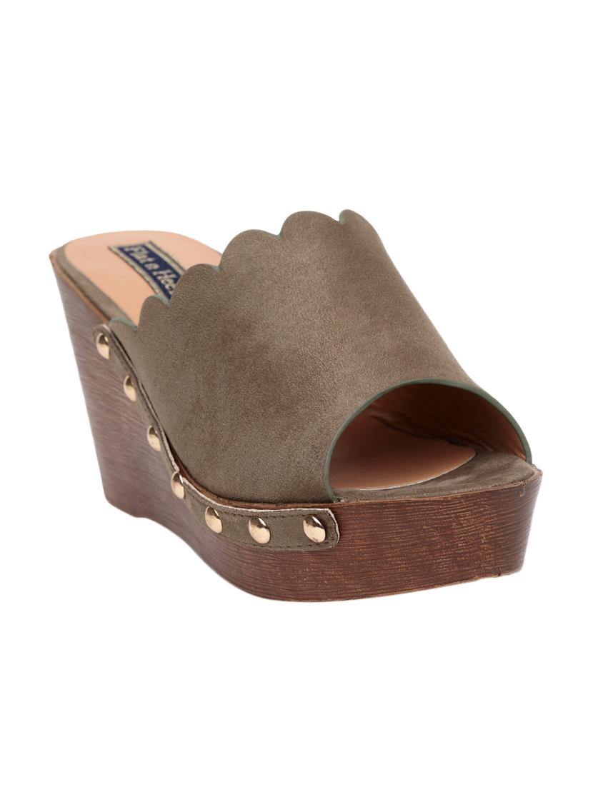 flat n heels black wedges - 15243551 - Zoom Image - 1