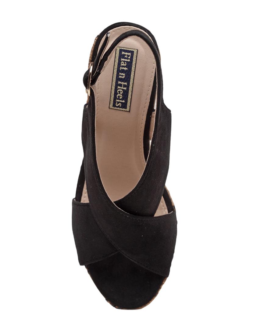 flat n heels black wedges - 15243552 - Zoom Image - 4