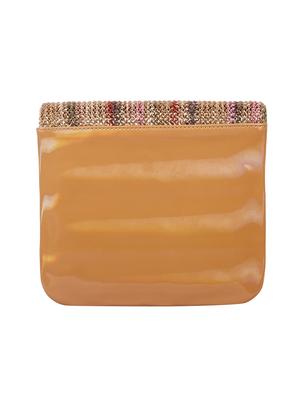 brown jute regular sling bag - 15243988 - Standard Image - 2