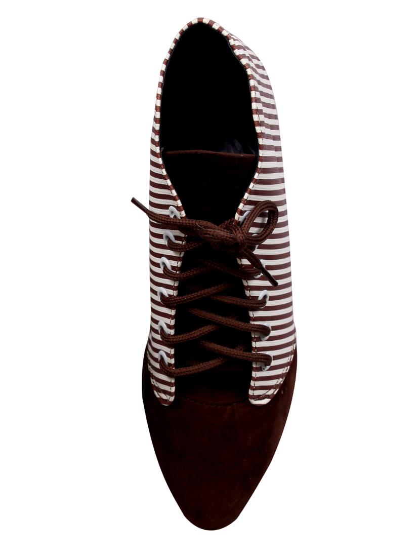 brown faux leather ankle boot - 15249580 - Zoom Image - 4