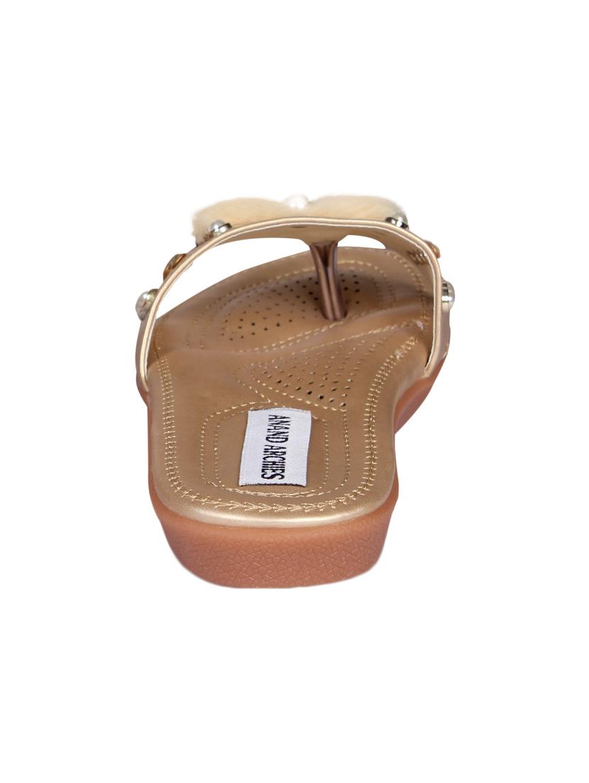 gold toe separator sandal - 15249588 - Zoom Image - 3