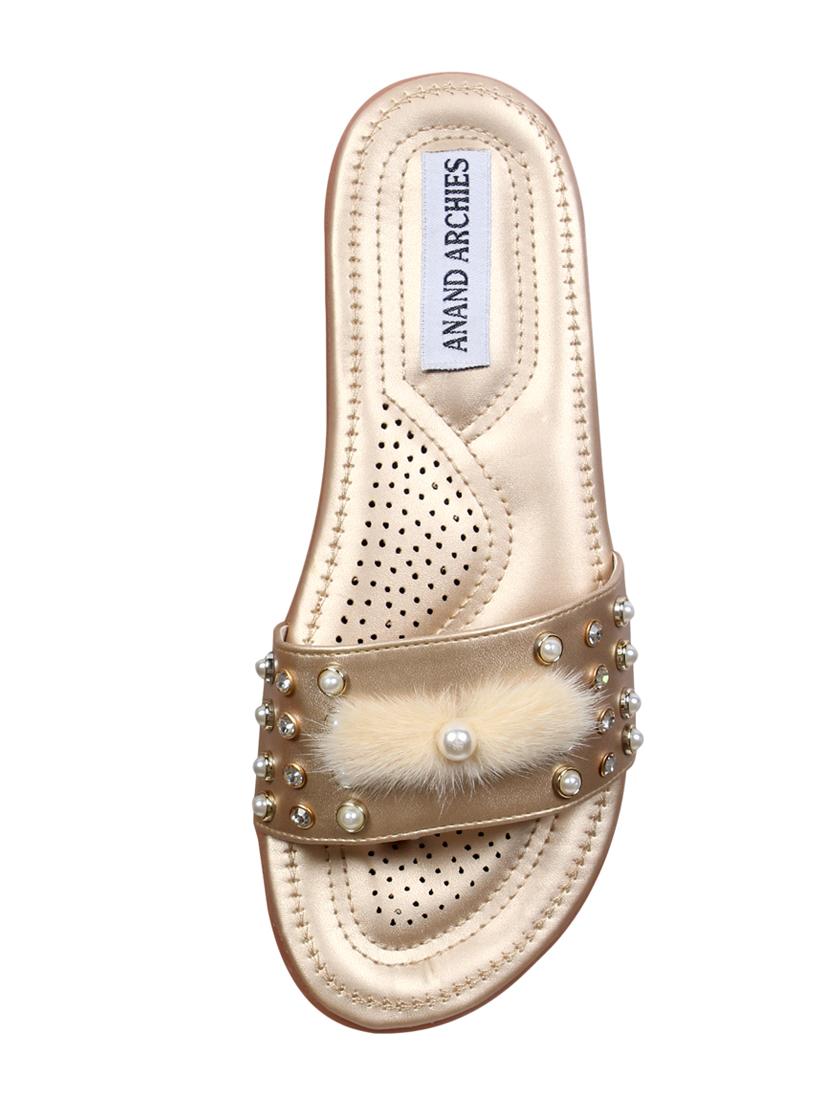 gold toe separator sandal - 15249588 - Zoom Image - 4