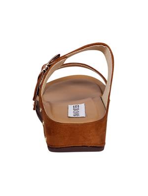 tan slip on wedge - 15249596 - Standard Image - 3