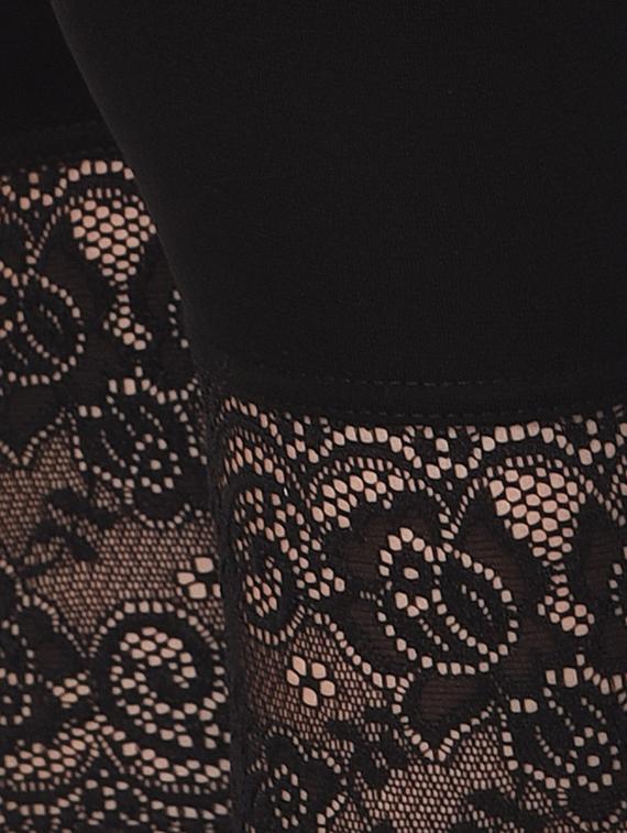 black solid capri leggings - 15249760 - Zoom Image - 5