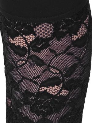 black solid leggings - 15249784 - Standard Image - 5