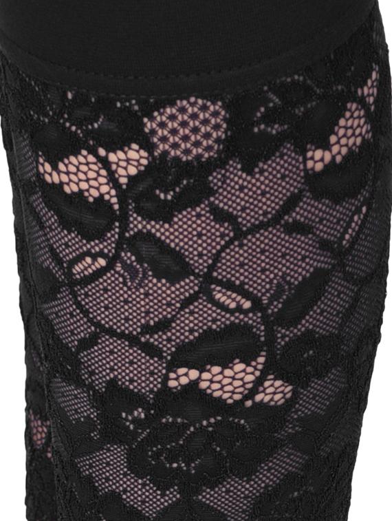 black solid leggings - 15249784 - Zoom Image - 5