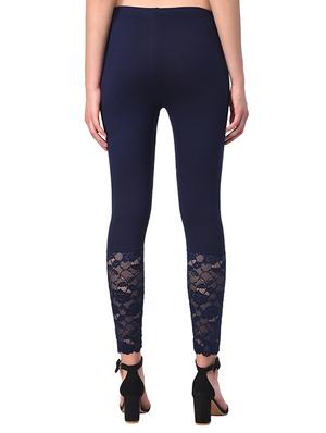 dark blue solid leggings - 15249785 - Standard Image - 3