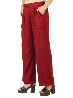 solid straight palazzo - 15249900 - Standard Image - 2