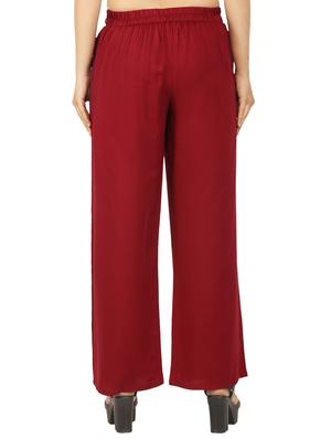 solid straight palazzo - 15249900 - Standard Image - 3