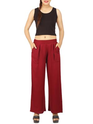solid straight palazzo - 15249900 - Standard Image - 4