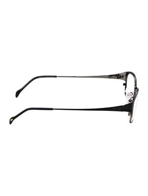 david blake matte black gunmetal cateye full rim eyeglass - 15250075 - Standard Image - 3