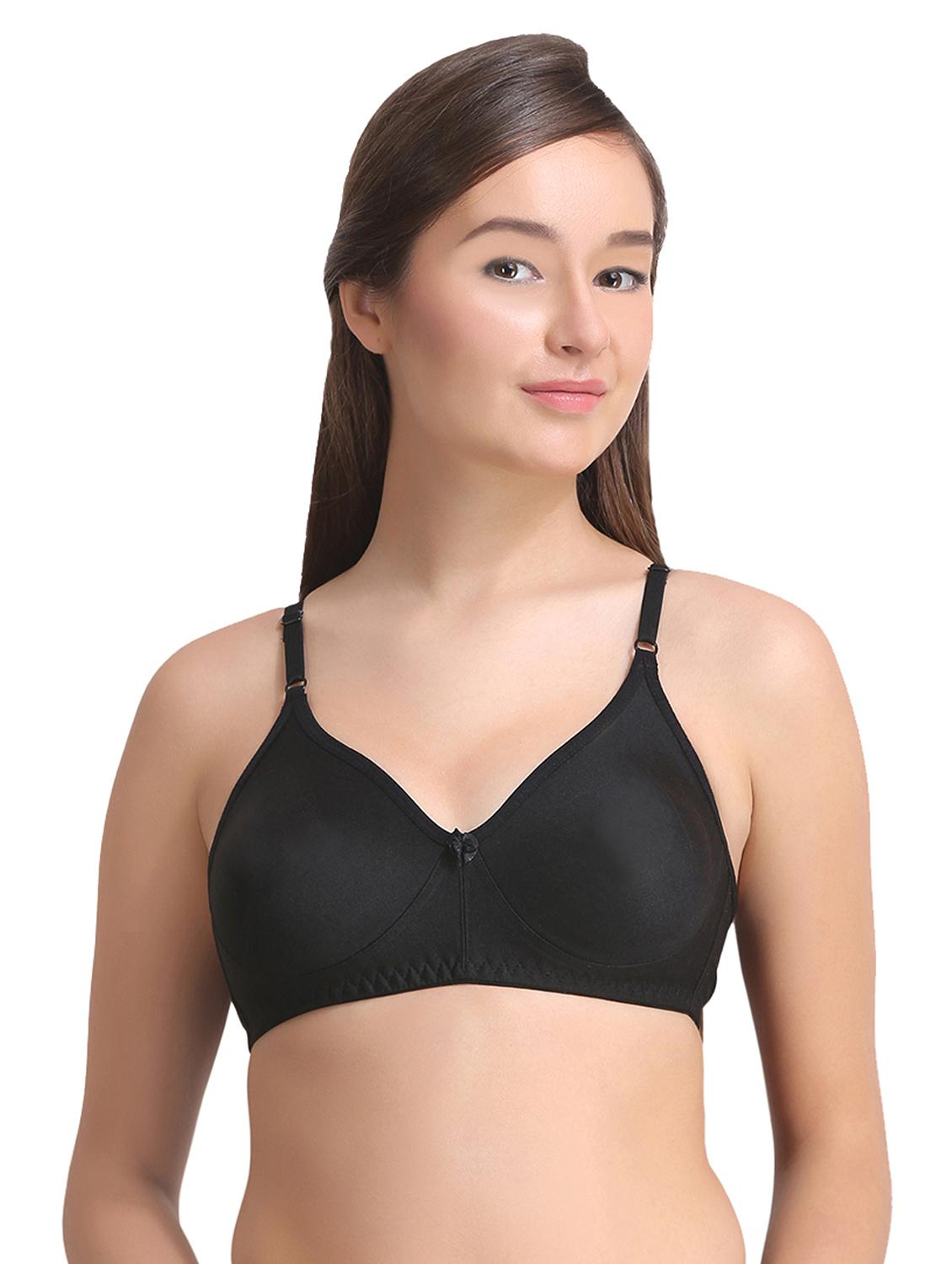 set of 2 contrast bow patch bras - 15250238 - Zoom Image - 2