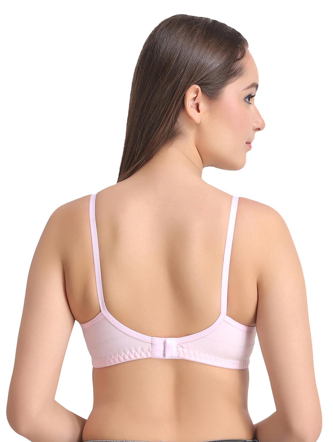 set of 2 contrast bow patch bras - 15250238 - Zoom Image - 5