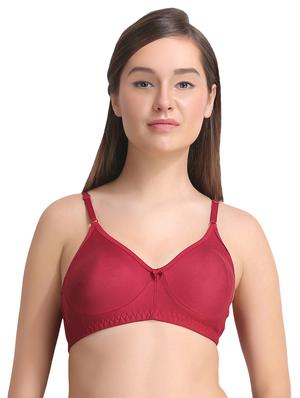 set of 2 bow patch solid bras - 15250240 - Standard Image - 4