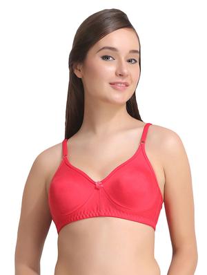 set of 2 bow patch solid bras - 15250556 - Standard Image - 4