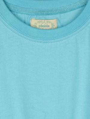 blue cotton tshirt - 15251632 - Standard Image - 3