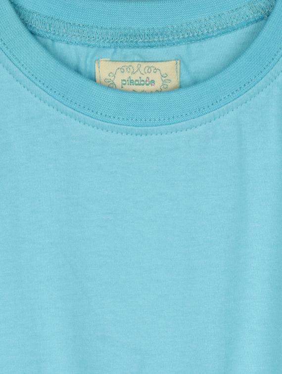 blue cotton tshirt - 15251632 - Zoom Image - 3
