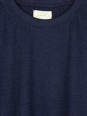 blue cotton tshirt - 15251633 - Standard Image - 3