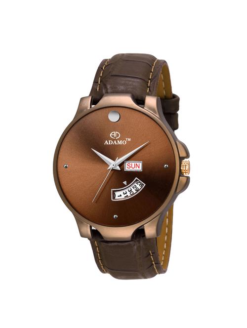 adamo legacy (day & date) men's wrist watch a824br04 - 15252438 - Standard Image - 1