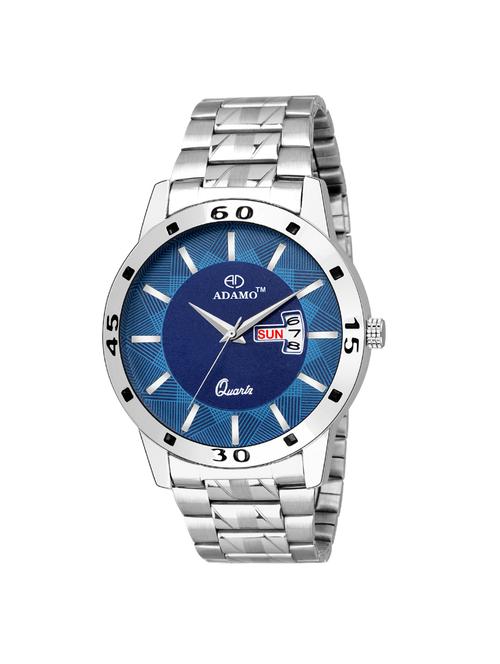 adamo designer (day & date) men's wrist watch a821sm05 - 15252445 - Standard Image - 1