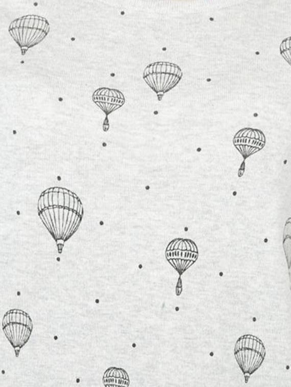 printed round neck tee - 15252842 - Zoom Image - 3