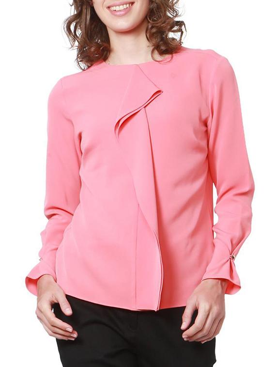 front ruffle detail top - 15252854 - Zoom Image - 1
