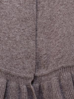 ruffled hem solid cape - 15253460 - Standard Image - 4
