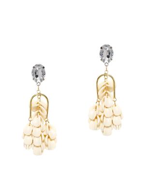 gold drop earring - 15253827 - Standard Image - 2
