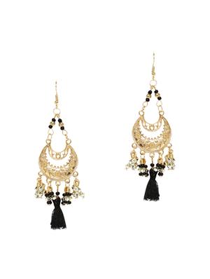 black drop earring - 15253830 - Standard Image - 2