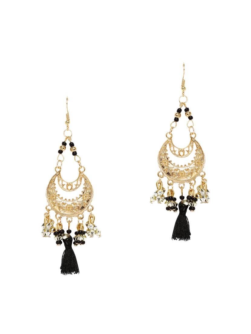 black drop earring - 15253830 - Zoom Image - 2
