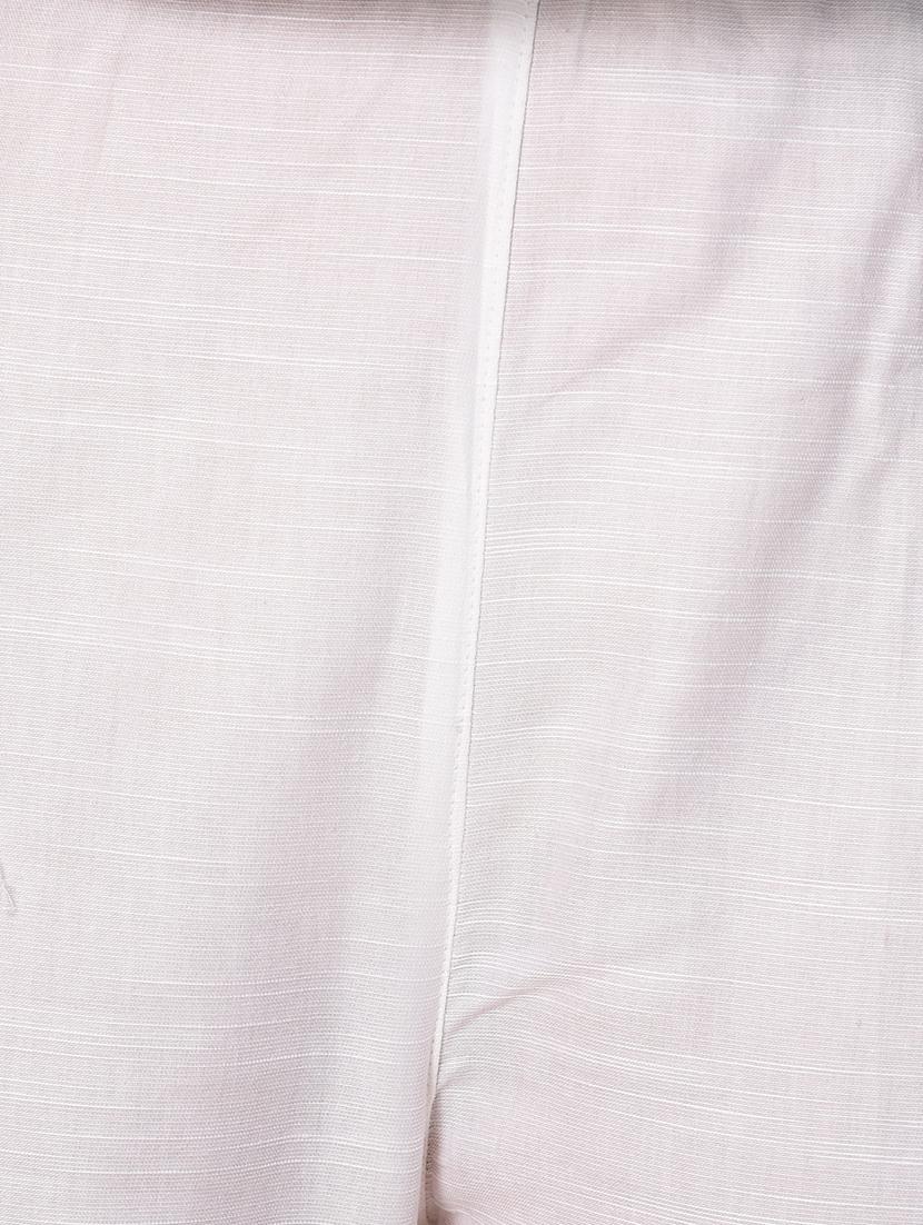 white cotton tapered pant - 15254132 - Zoom Image - 5